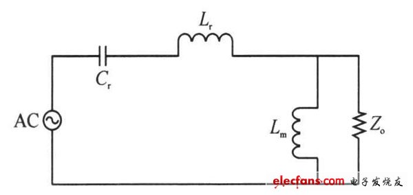 圖2 　LLC 原理圖的等效模型圖