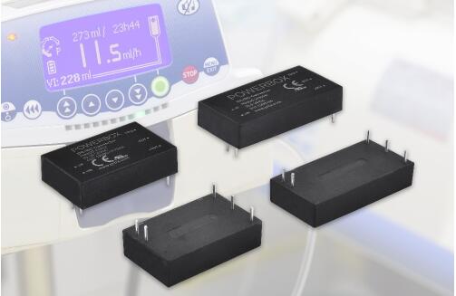 Powerbox 宣布推出105款2XMOPP醫療論證的DC/DC電源模塊